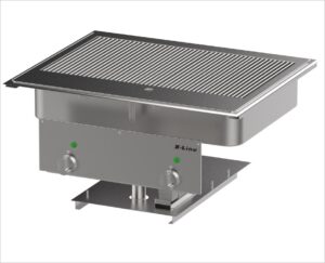 Salvis X-Line Drop-In Steakgrill 800 – Ablauf nach unten