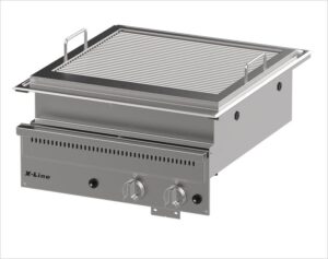 Salvis X-Line Drop-In Gas Glühsteingrill 600